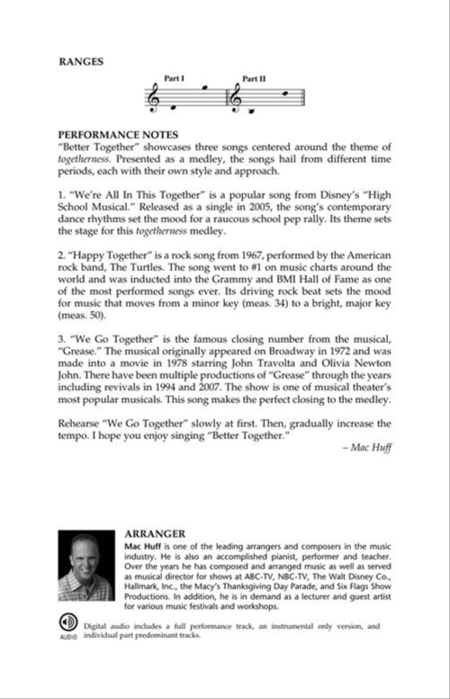 Better Together (Medley) 2-Part scores gallery preview page 3