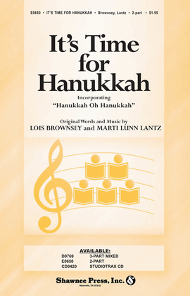 Book cover for It's Time for Hanukkah