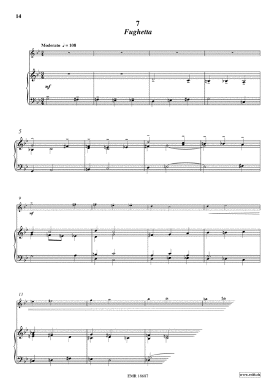 Au Fil Du Temps Flute scores gallery preview page 10