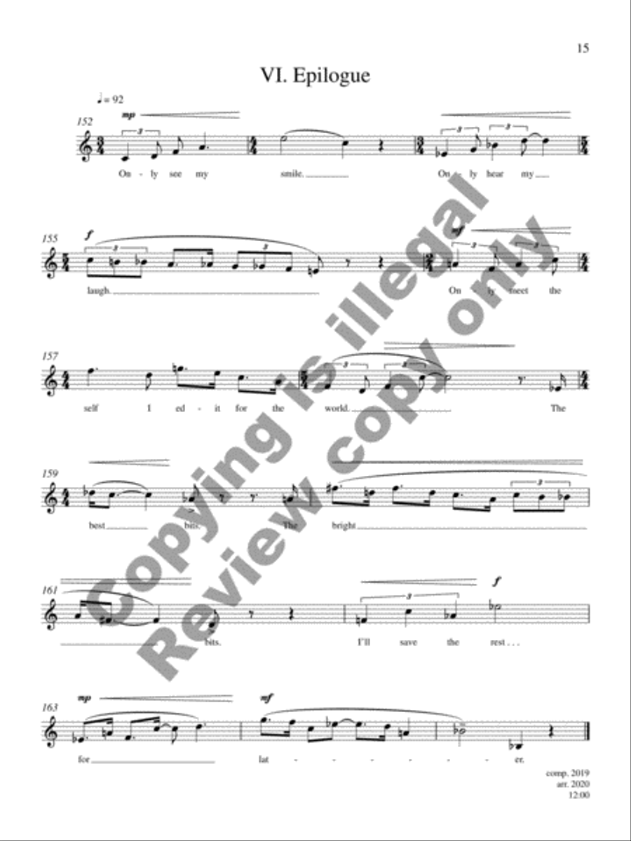 Sentiment A Cappella scores gallery preview page 10