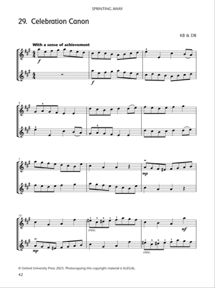 Fiddle Time Duets String Duet scores gallery preview page 7