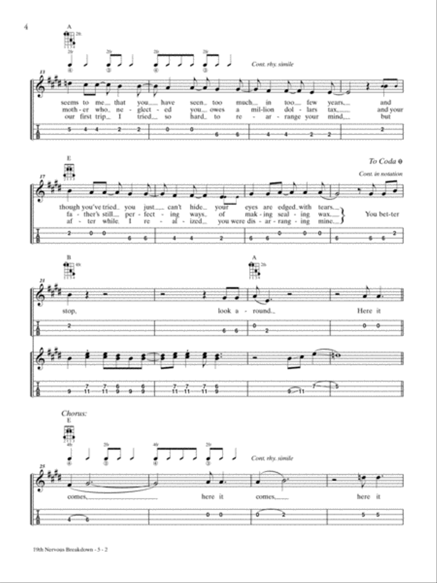 Just for Fun -- British Invasion Mandolin Mandolin scores gallery preview page 5