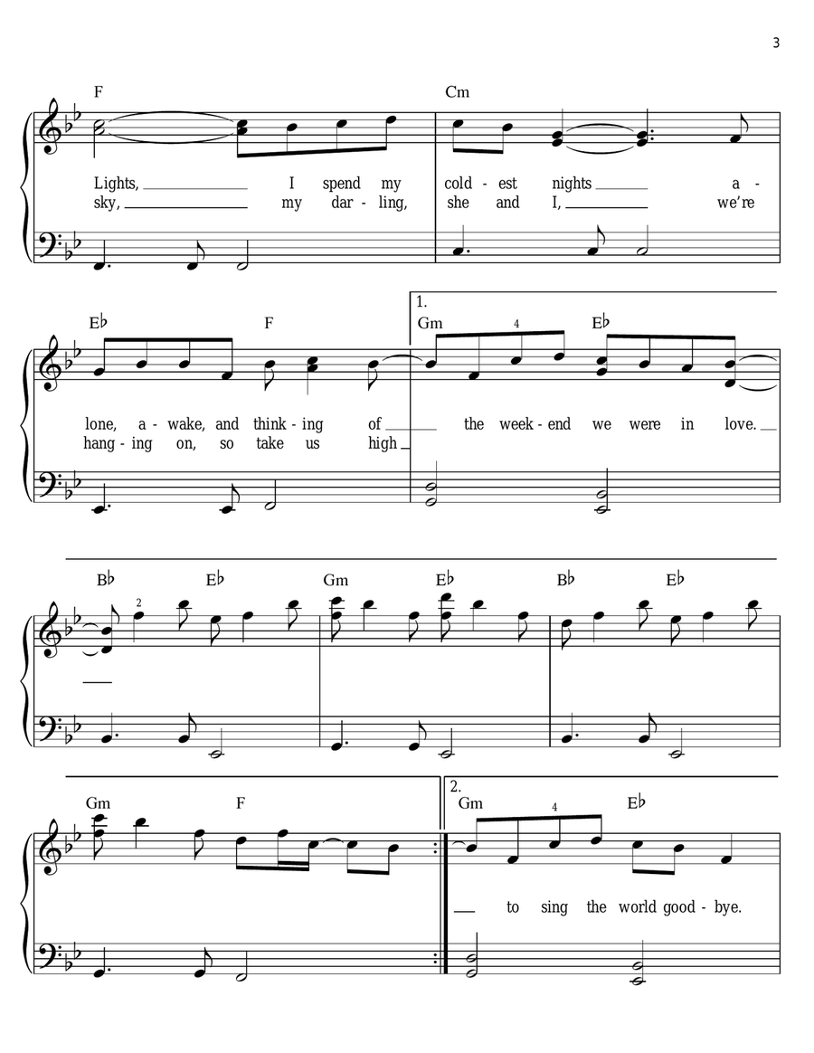 On The Wing Voice scores gallery preview page 3
