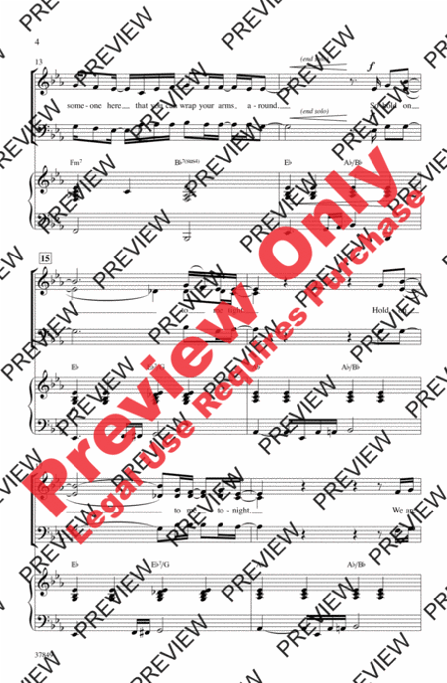 Hold On Hold On 3-Part scores gallery preview page 4