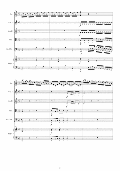Vivaldi - Concerto No.5 in E flat - La tempesta di mare - RV 253 Op.8 for Violin, Strings and Contin image number null
