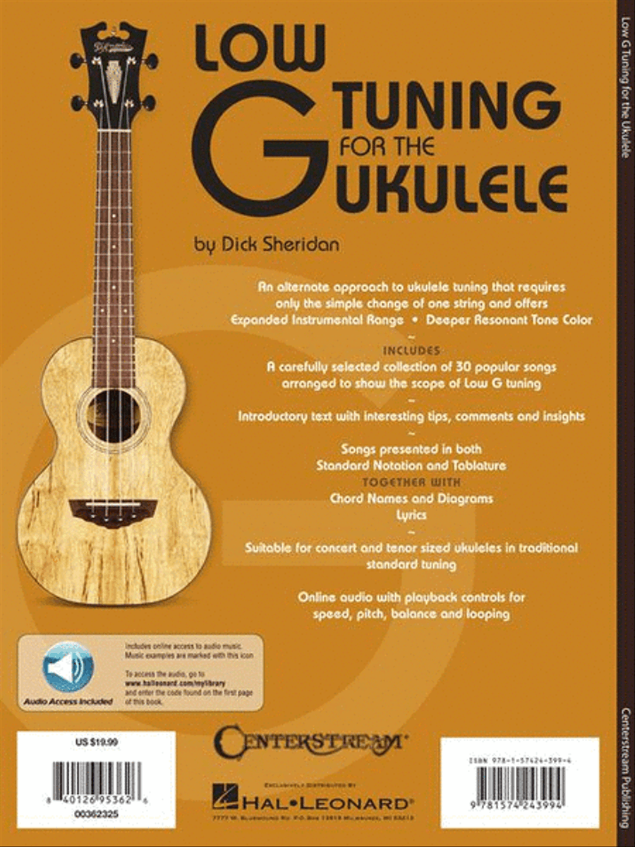 Low G Tuning for the Ukulele Guitar Tablature scores gallery preview page 9