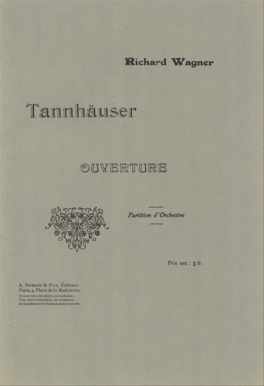 Tannhauser overture Score scores gallery preview page 1