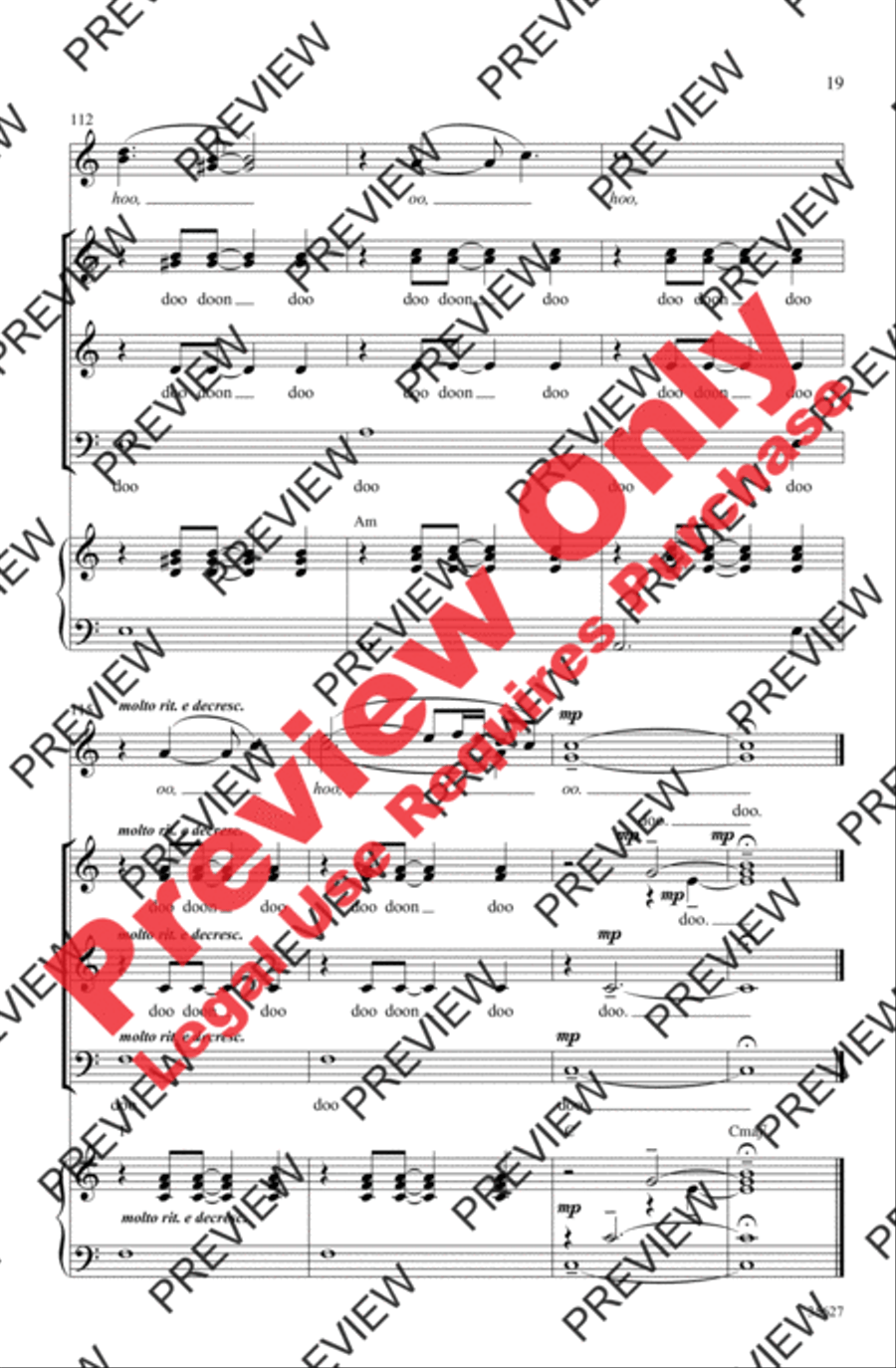 Over the Rainbow Over the Rainbow 3-Part scores gallery preview page 19