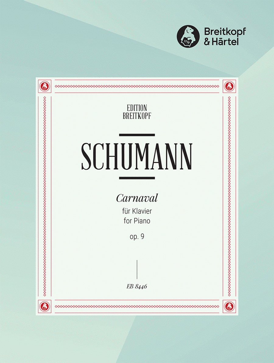 Carnaval Op. 9 Piano Solo scores gallery preview page 1