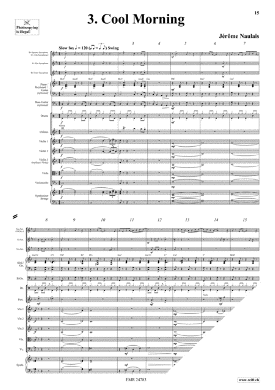 Play With Your Band Volume 2 Saxophone Ensemble scores gallery preview page 6