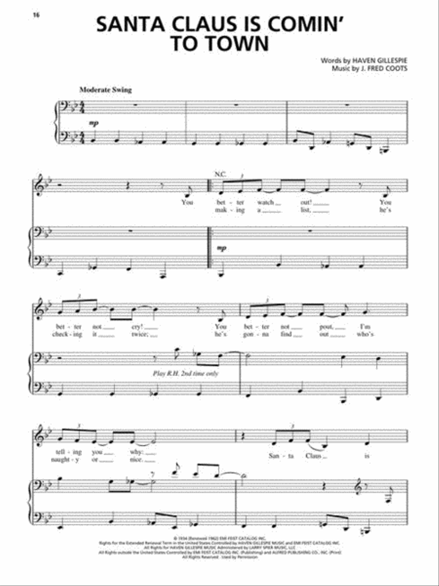 Michael Bublé – Christmas Voice scores gallery preview page 8