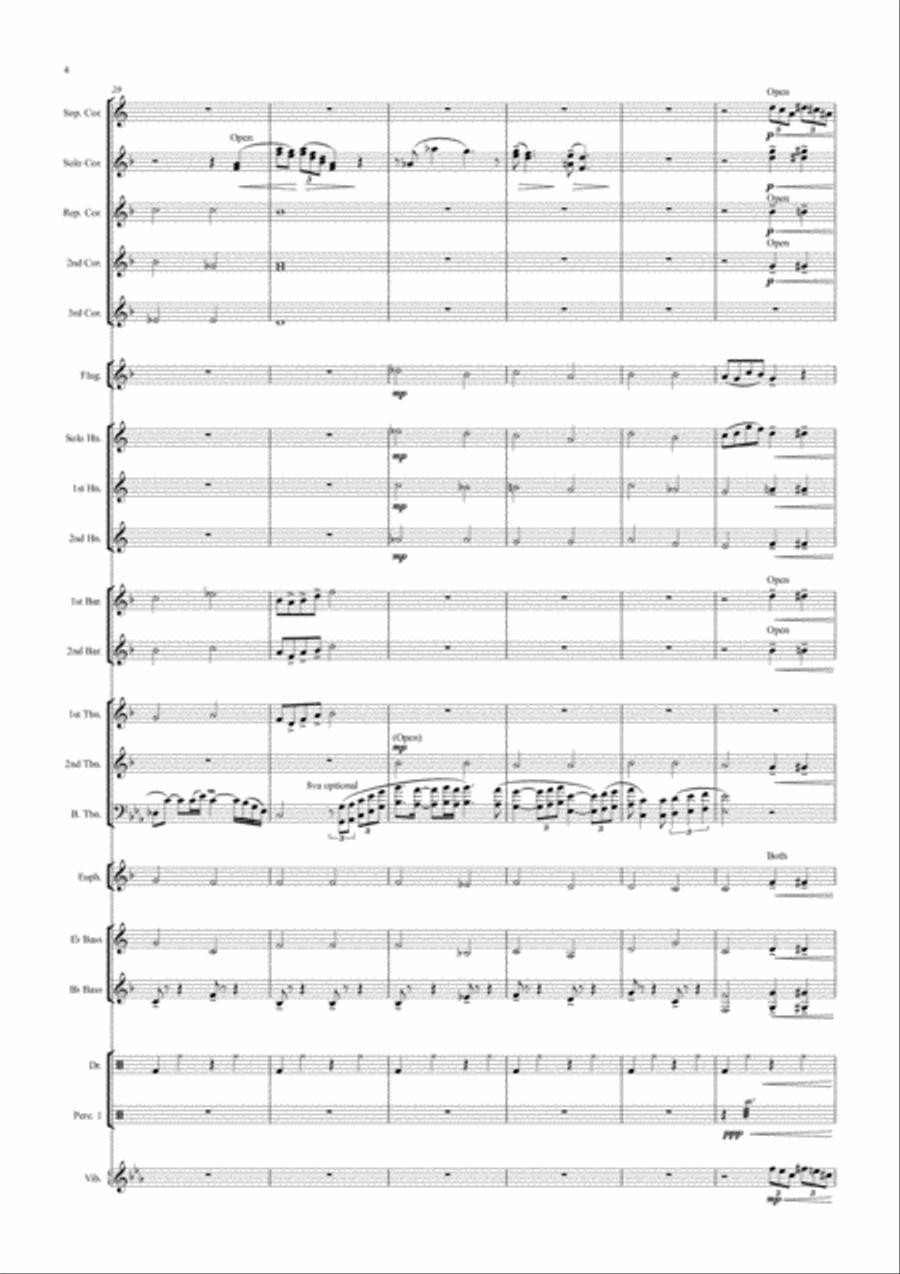Misty Brass Ensemble scores gallery preview page 4