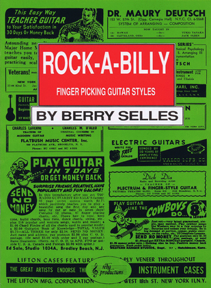 Book cover for Rockabilly Fingerpicking Guitar