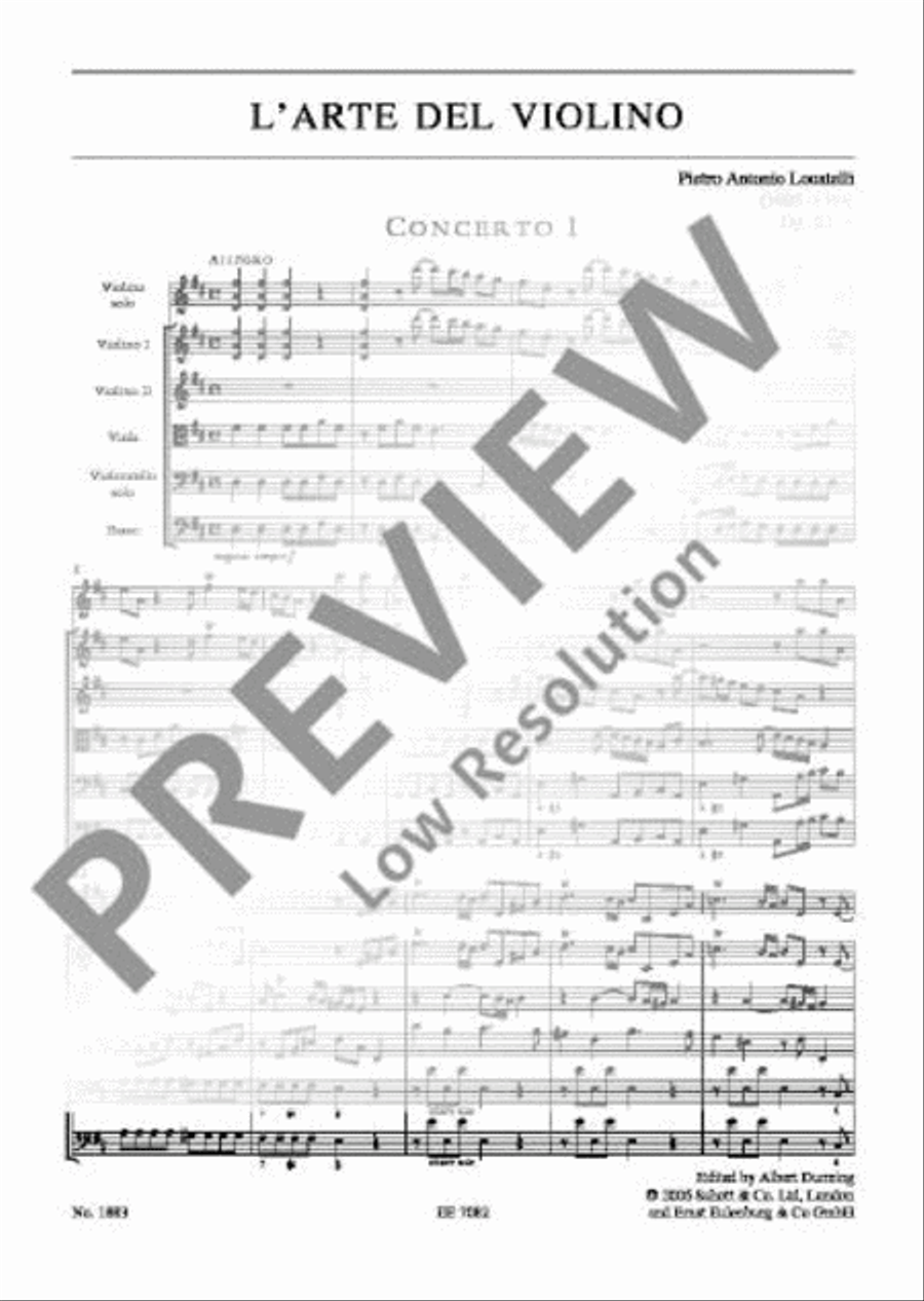 L'Arte del Violino L'Arte del Violino Orchestra scores gallery preview page 14