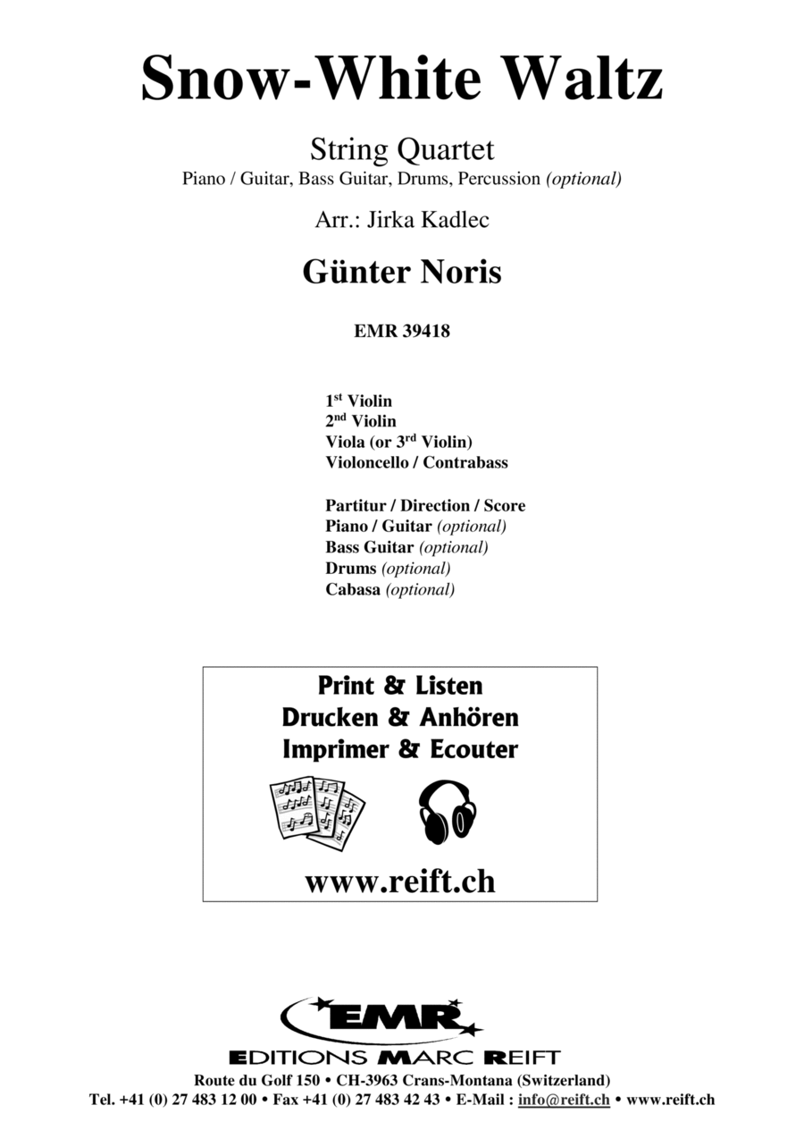 Snow-White Waltz Cello scores gallery preview page 1