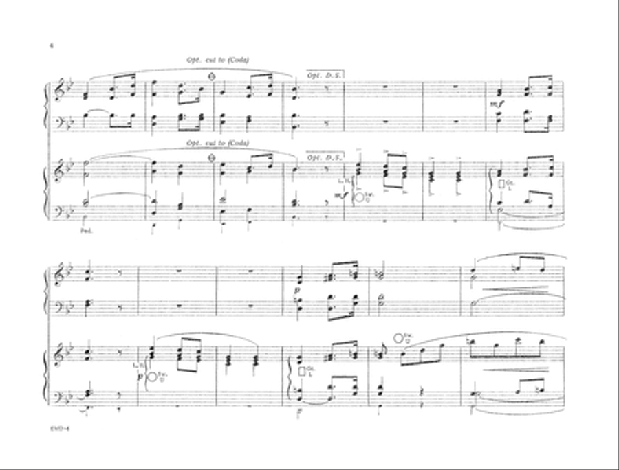 Easy Wedding Duets Easy Wedding Duets Organ scores gallery preview page 3