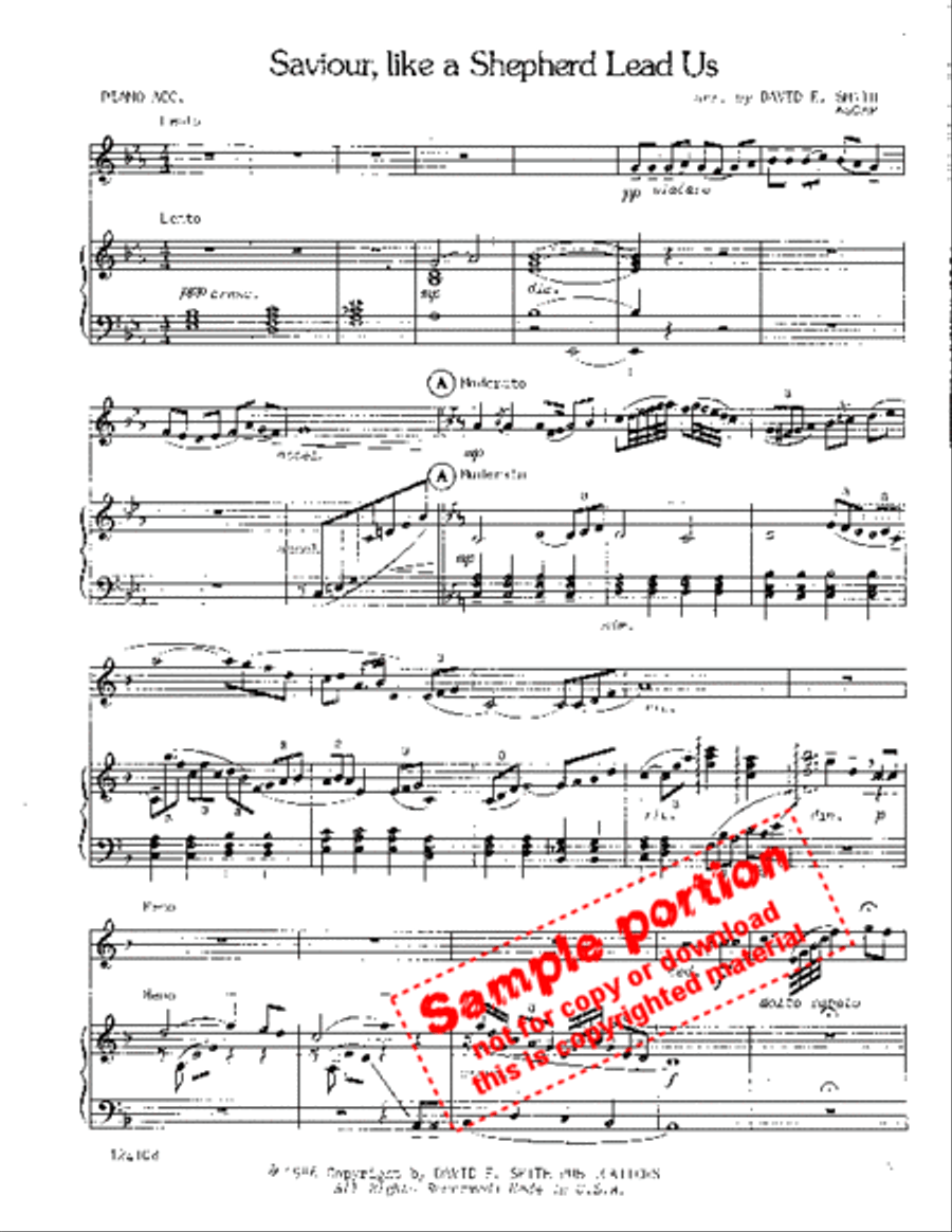 Saviour Like A Shepherd Flute scores gallery preview page 2