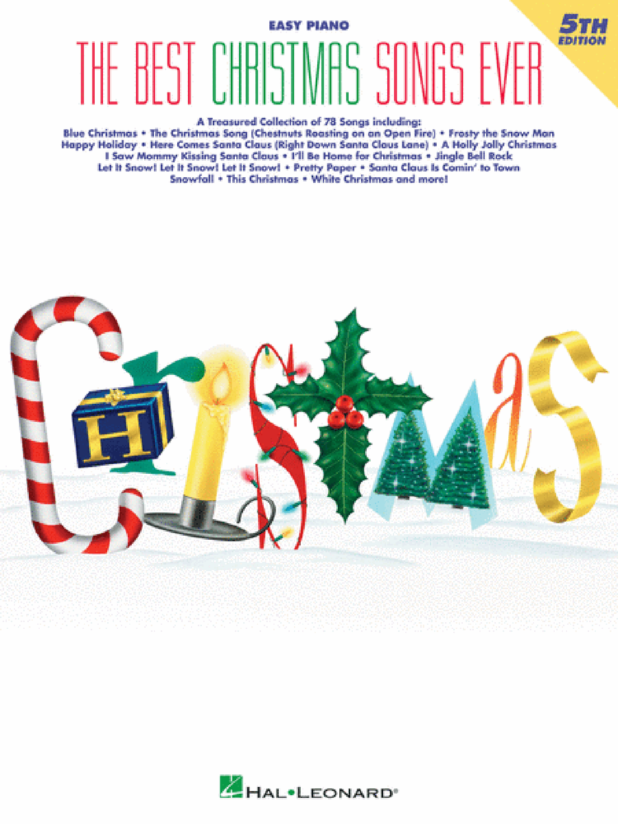 The Best Christmas Songs Ever – 5th Edition Piano scores gallery preview page 1