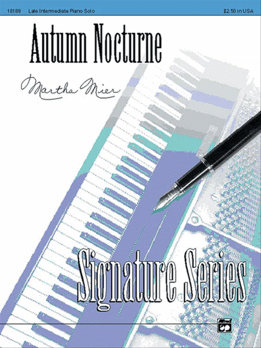 Autumn Nocturne Piano Solo scores gallery preview page 1