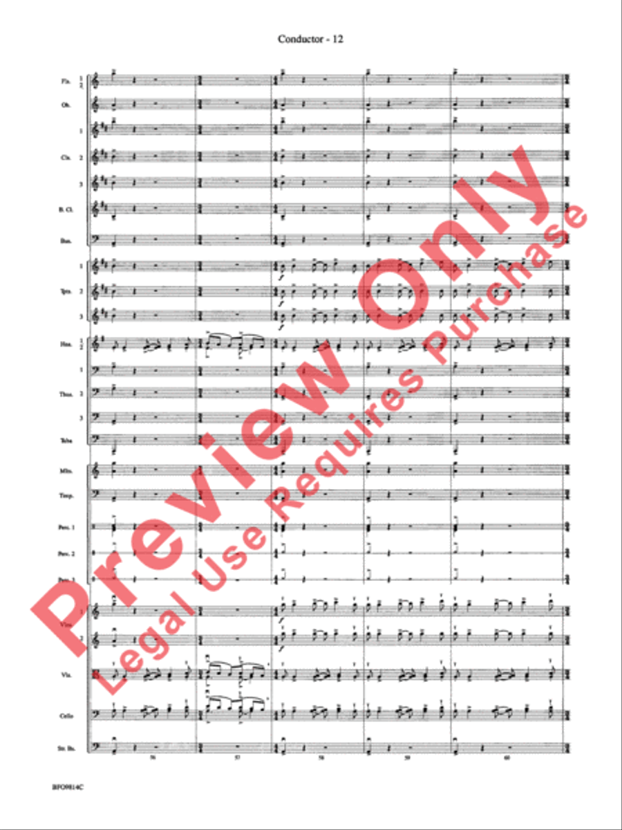 Into the Storm Full Orchestra scores gallery preview page 15