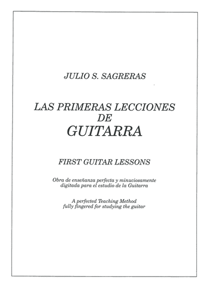 Julio S. Sagreras Guitar Lessons Book 1-3