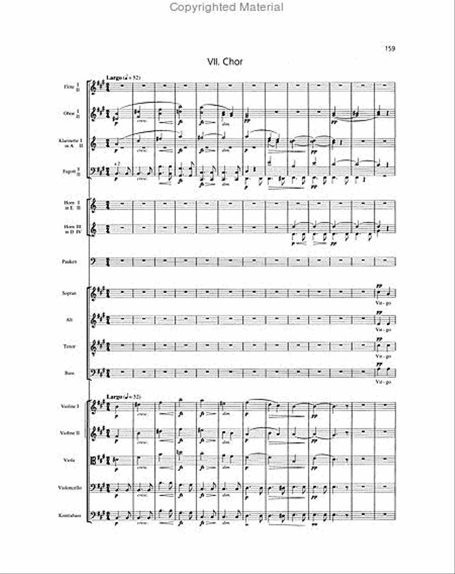 Stabat mater Op. 58 4-Part scores gallery preview page 4