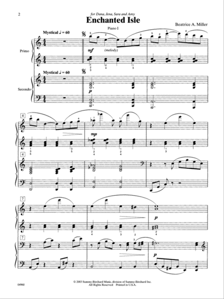 Enchanted Isle Small Ensemble scores gallery preview page 2
