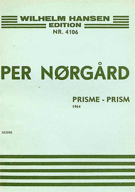 Per Norgard: Prism (Full Score)