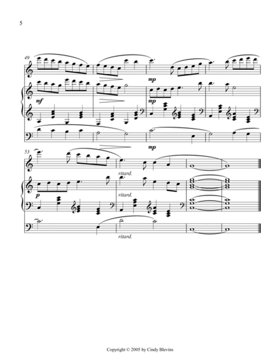 Rainbow, an original piece for Piano, Flute and Cello image number null