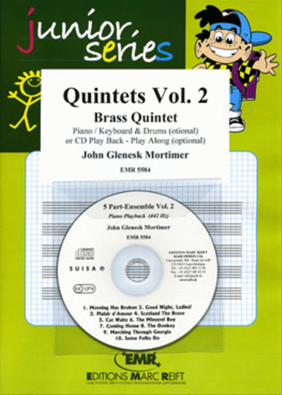 Quintets Volume 2 Brass Band scores gallery preview page 1