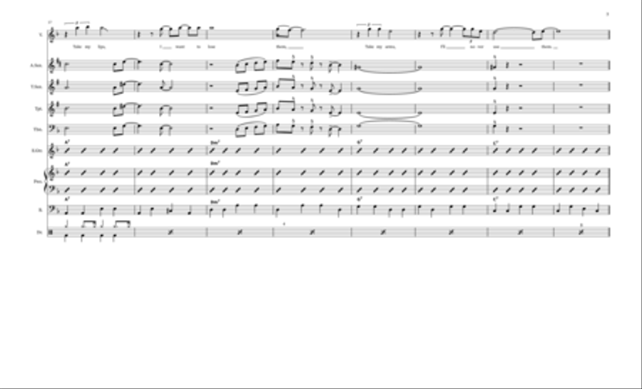 All Of Me All Of Me Jazz Ensemble scores gallery preview page 3