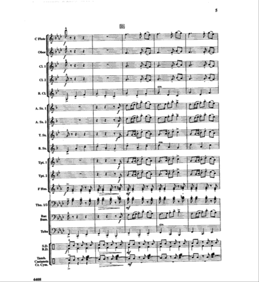 Escapada Escapada Concert Band scores gallery preview page 6