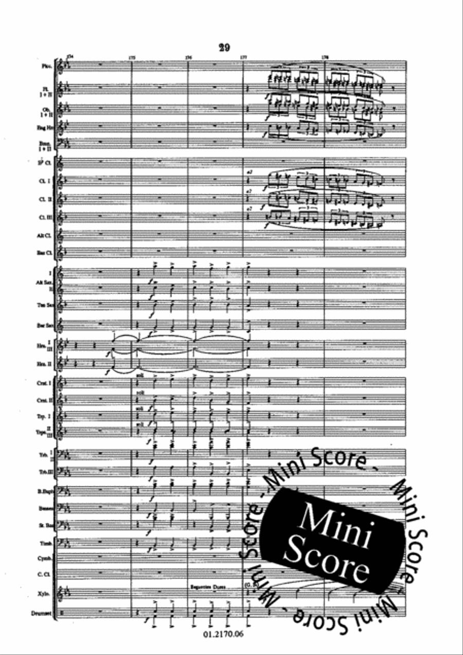 Mills Go Round Mills Go Round Concert Band scores gallery preview page 35