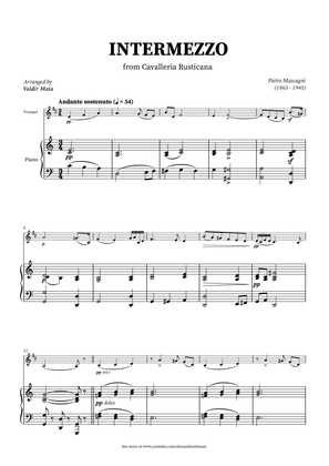 Intermezzo from Cavalleria Rusticana - Trumpet and Piano