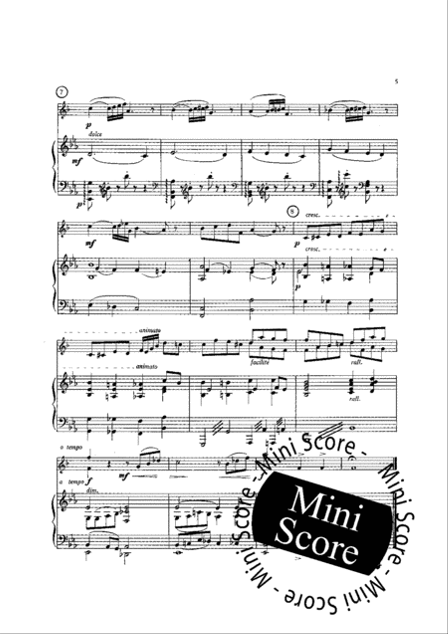 12e Solo de Concours 12e Solo de Concours Piano Accompaniment scores gallery preview page 8