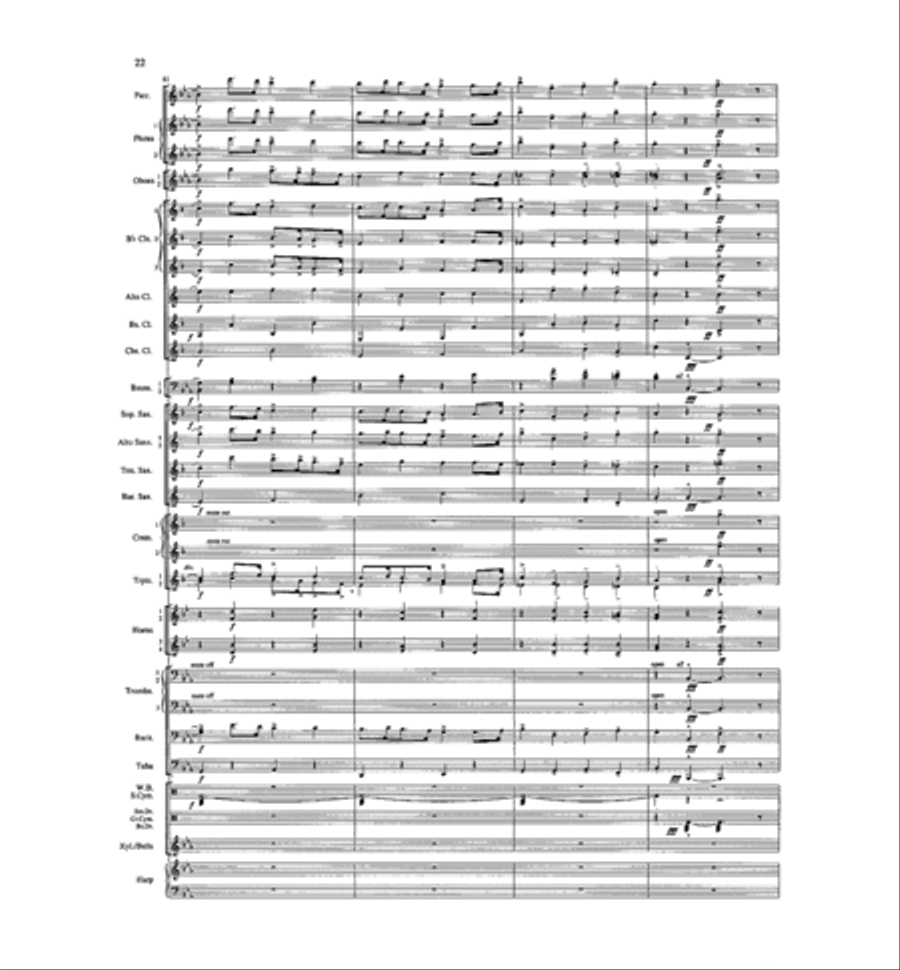 Country Gardens Concert Band scores gallery preview page 17