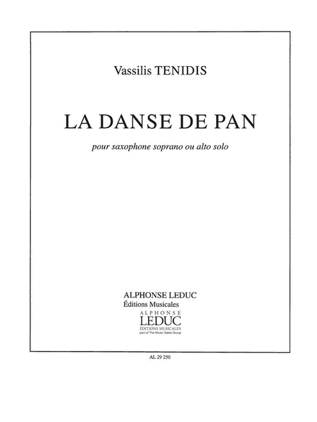 La Danse De Pan (saxophone Solo)