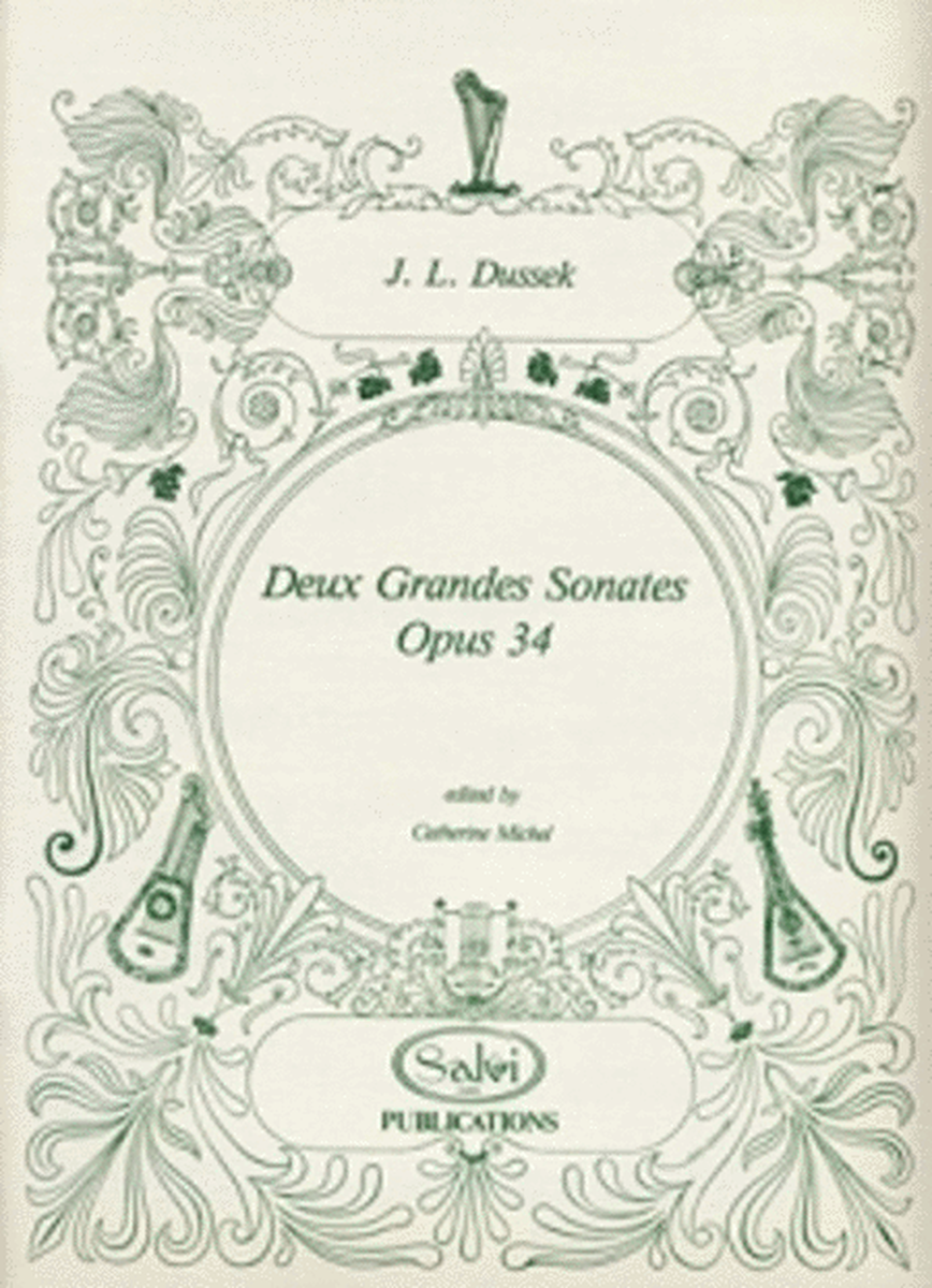 Deux Grandes Sonates Op 34 Harp