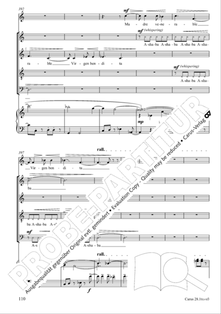 Water Water 4-Part scores gallery preview page 125