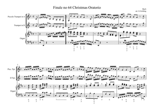 Finale 64 from Christmas Oratorio