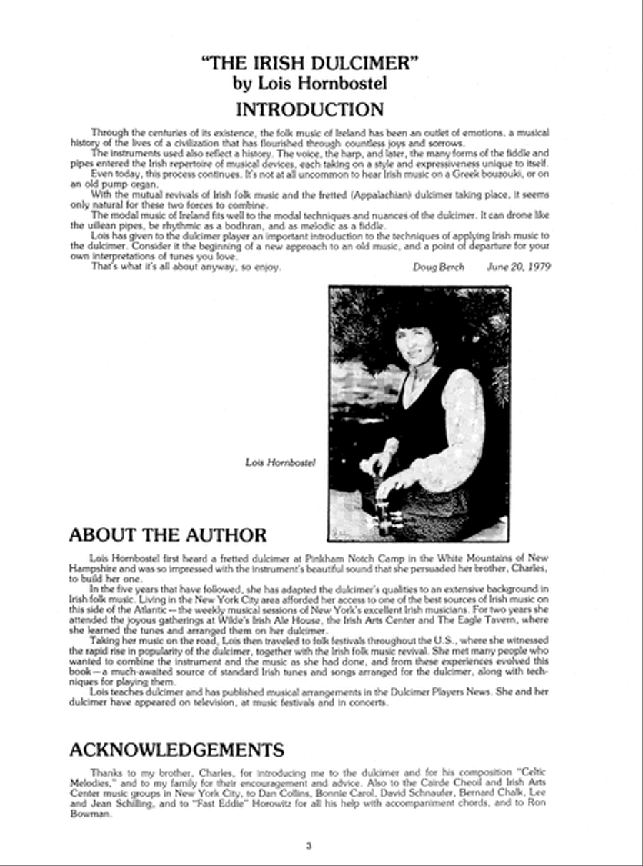 The Irish Dulcimer The Irish Dulcimer Dulcimer scores gallery preview page 4