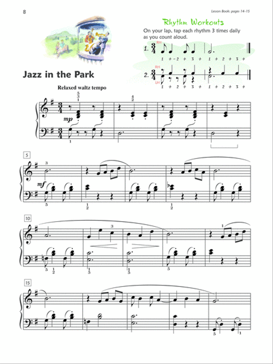 Premier Piano Course Performance, Book 3 Piano Method scores gallery preview page 2