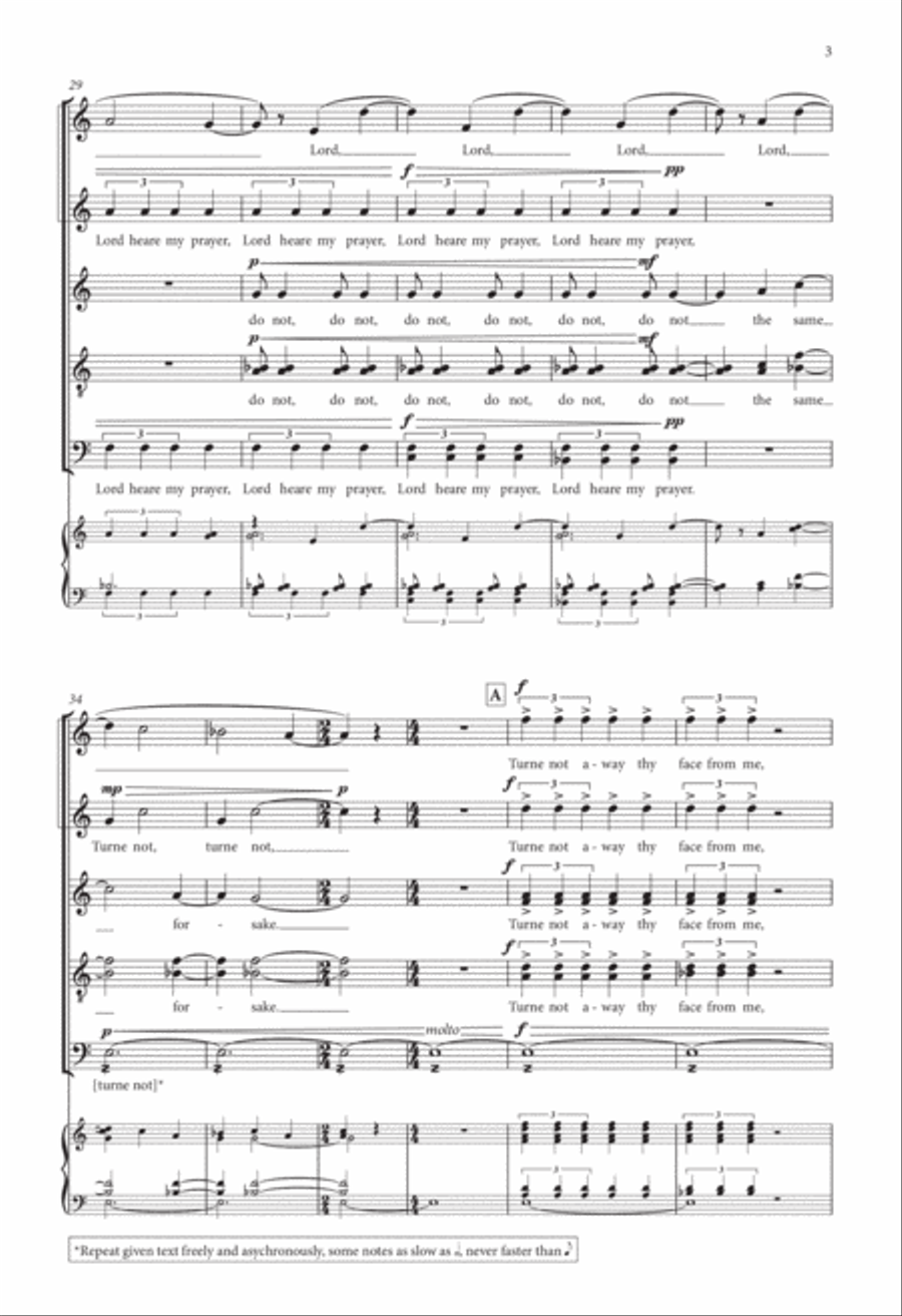 Lord Heare My Prayer Instantly Choir scores gallery preview page 3