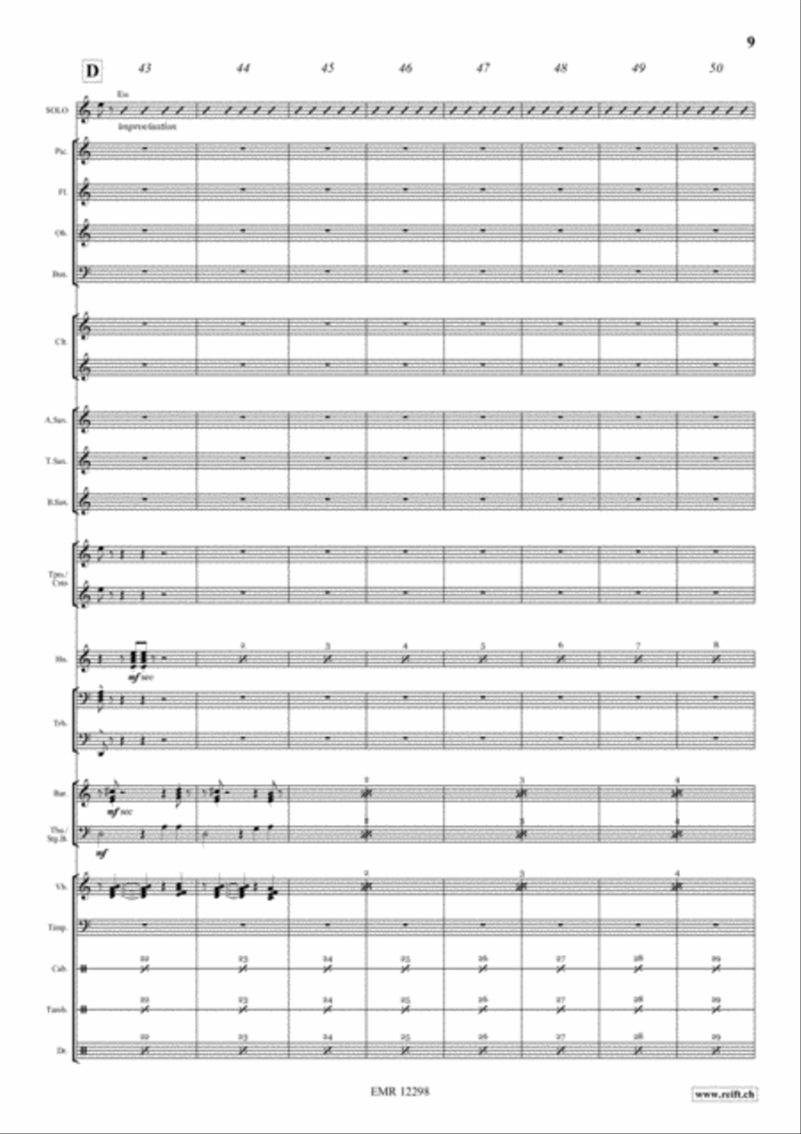 Take Five Concert Band scores gallery preview page 10