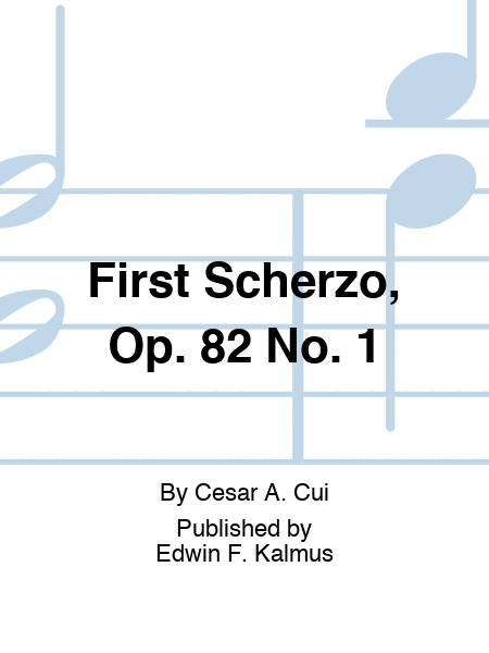 First Scherzo in F, Op. 1