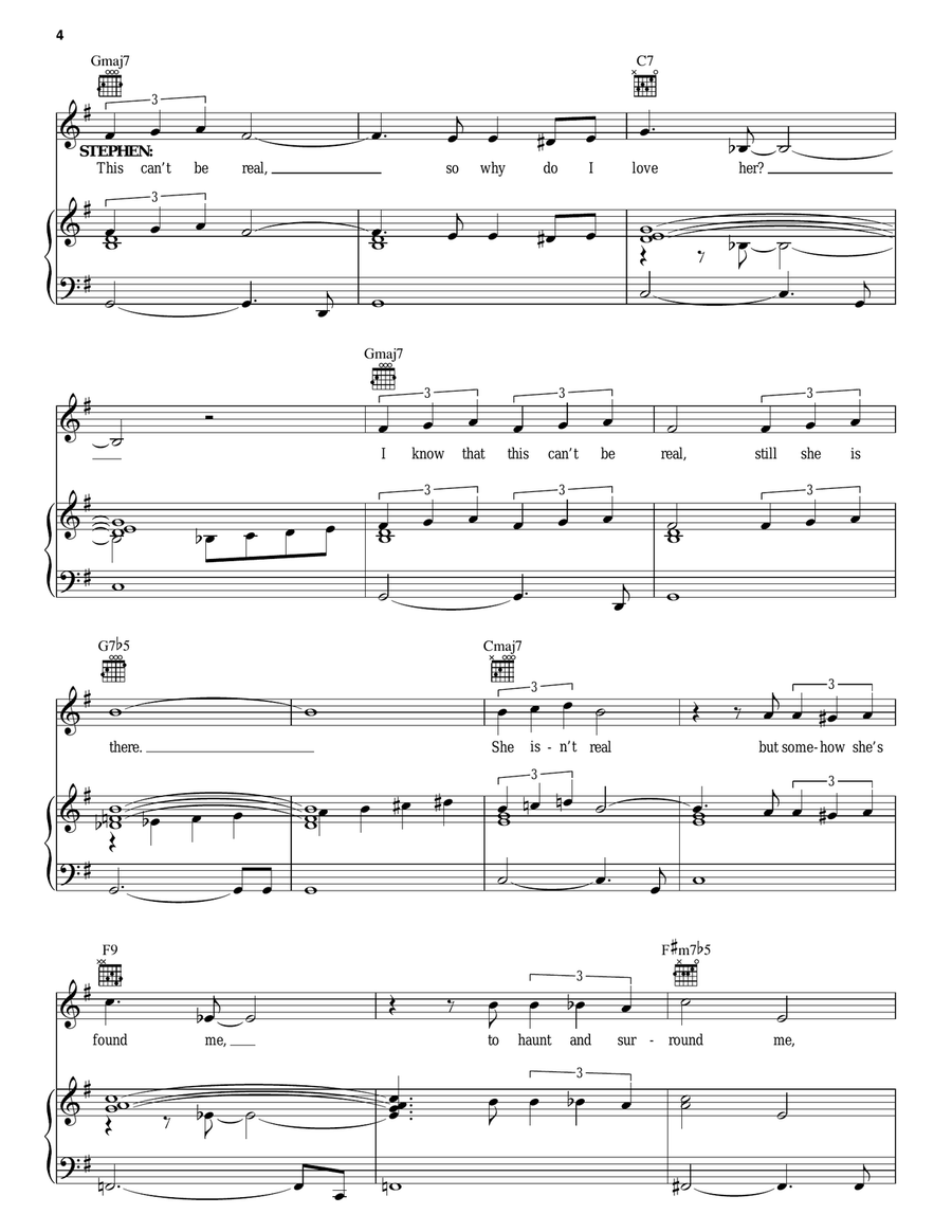 This Can't Be Real This Can't Be Real Piano, Vocal, Guitar scores gallery preview page 4