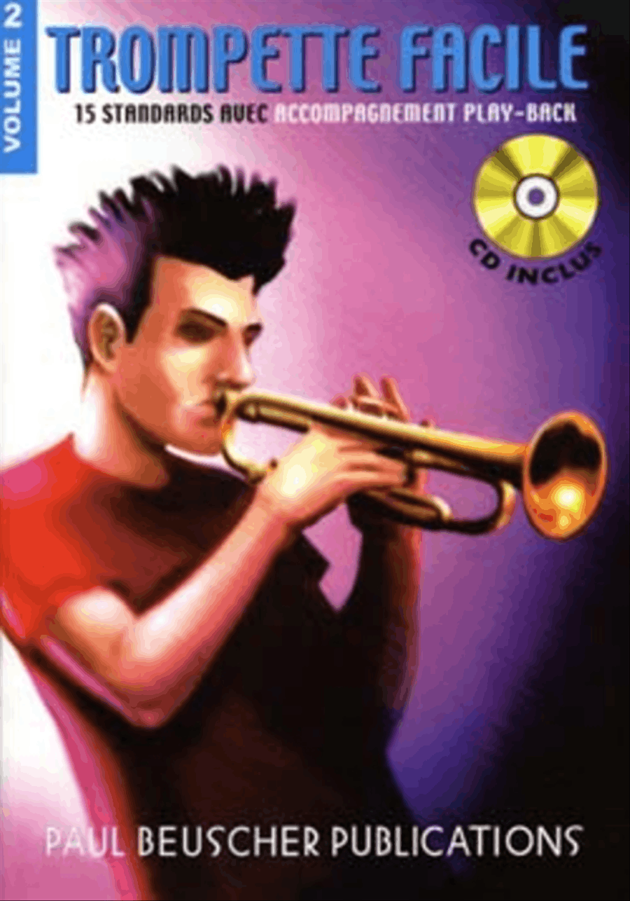 Trompette facile - Volume 2 Trumpet Solo scores gallery preview page 1