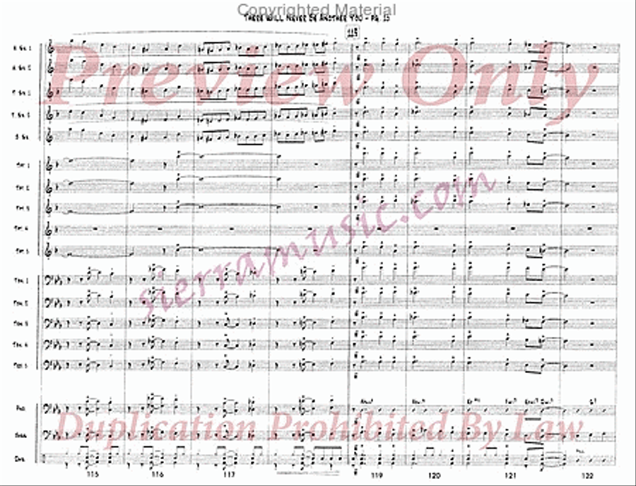 There Will Never Be Another You Jazz Ensemble scores gallery preview page 16
