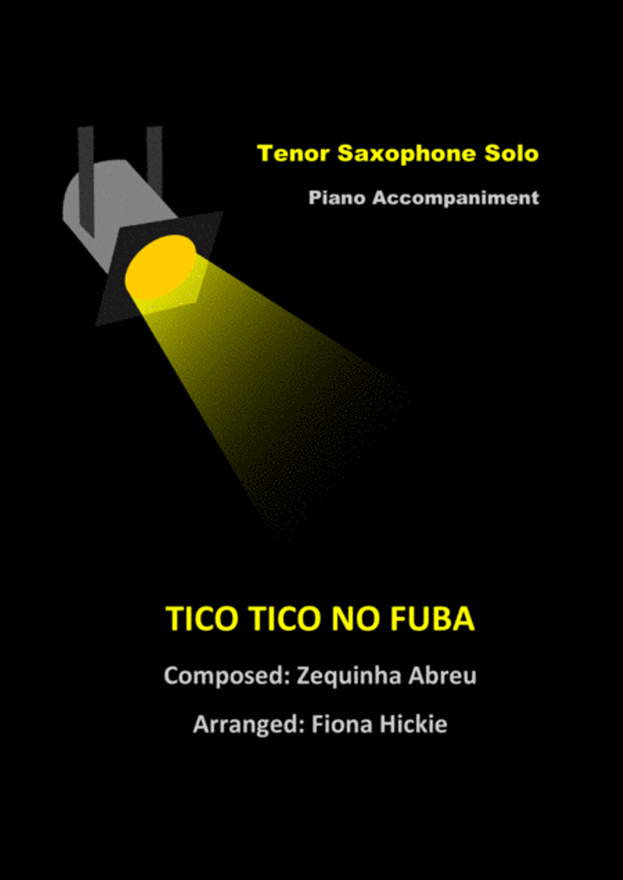 Tico Tico no Fuba Tico Tico no Fuba Tenor Saxophone scores gallery preview page 1