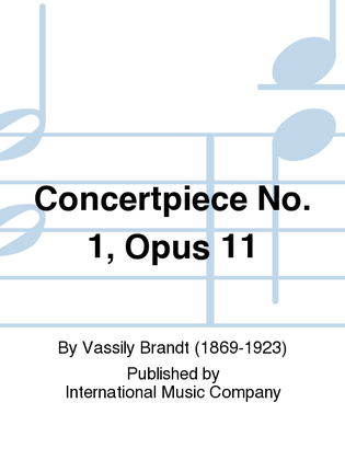 Book cover for Concertpiece No. 1, Opus 11
